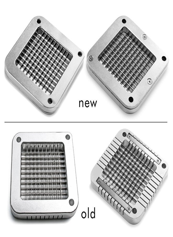 نيو ستار فود سيرفيس شفرة بديلة لقطاعة البطاطس المقلية من نيو ستار فود سيرفيس 37357، مقاس 1/4 بوصة (متوافقة فقط مع قطاعات البطاطس المقلية المثبتة على الطاولة) فضية اللون - Image 3