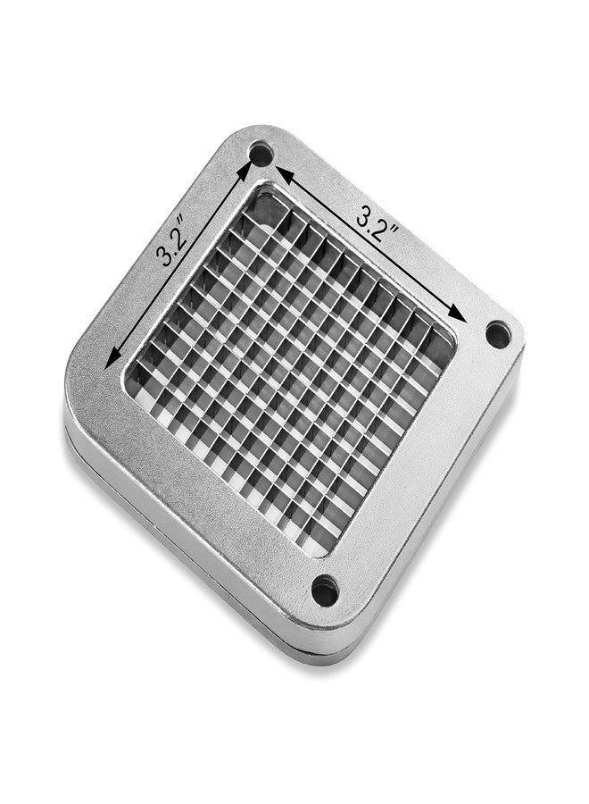 نيو ستار فود سيرفيس شفرة بديلة لقطاعة البطاطس المقلية من نيو ستار فود سيرفيس 37357، مقاس 1/4 بوصة (متوافقة فقط مع قطاعات البطاطس المقلية المثبتة على الطاولة) فضية اللون - Image 2