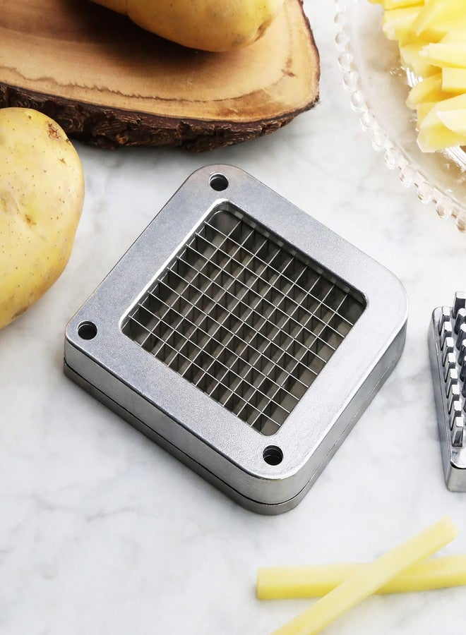 نيو ستار فود سيرفيس شفرة بديلة لقطاعة البطاطس المقلية من نيو ستار فود سيرفيس 37357، مقاس 1/4 بوصة (متوافقة فقط مع قطاعات البطاطس المقلية المثبتة على الطاولة) فضية اللون - Image 4