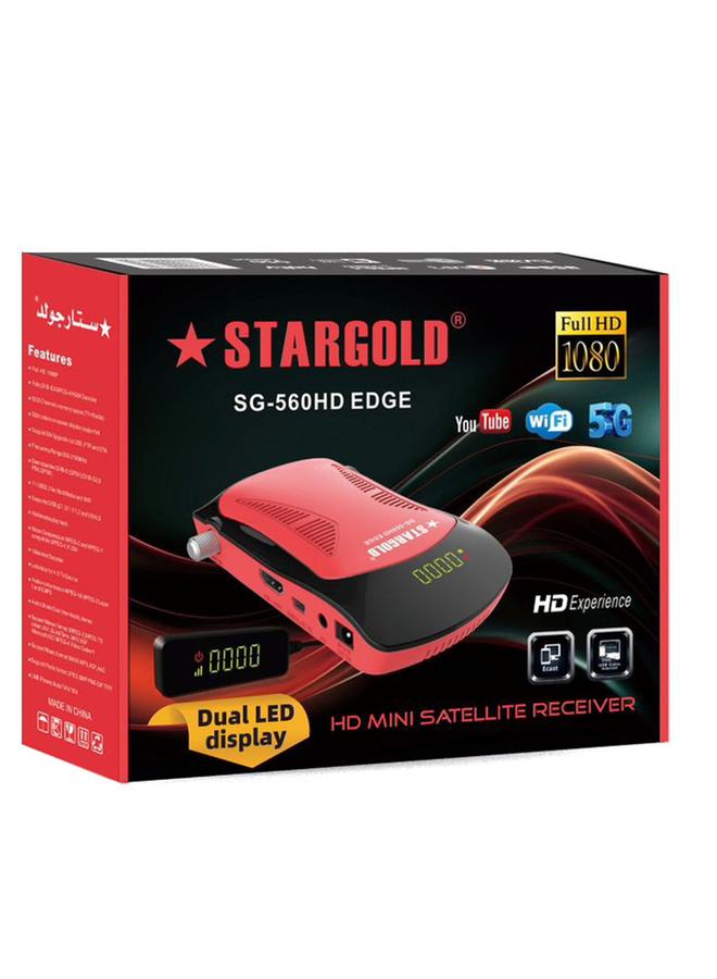 Stargold HD Mini Satellite Receiver 5G Full HD 1080 Dual LED Display  - Image 2