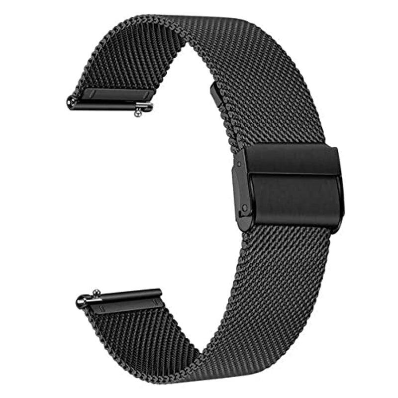Dado Milanese Stainless Steel Strap Compatible with Huawei Watch GT3 42mm, Mesh Replacement Band with Buckle - Image 1