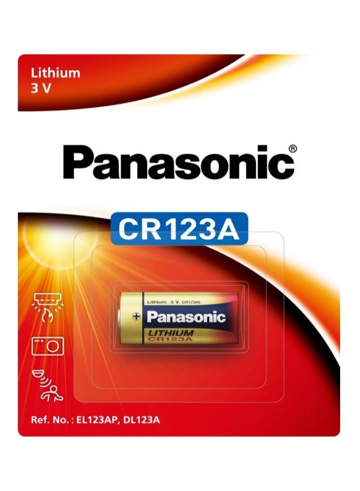 Panasonic Panasonic CR123 Batteries (CR123A) - Pack of 10 Batteries - Image 2