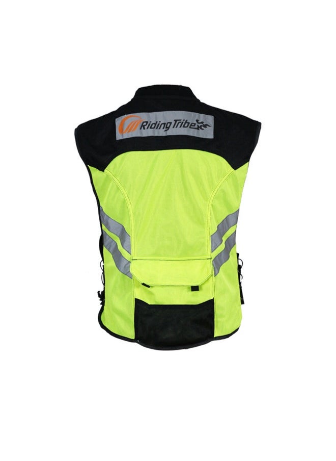 NIBEMINENT Polyester Motorcycle Reflective Vest  - Image 3