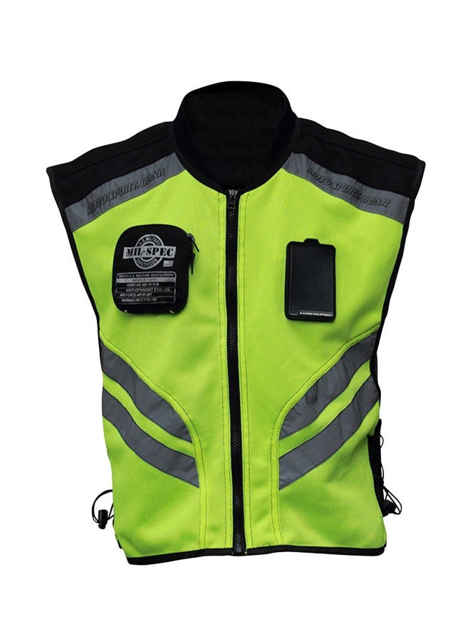 NIBEMINENT Polyester Motorcycle Reflective Vest  - Image 1