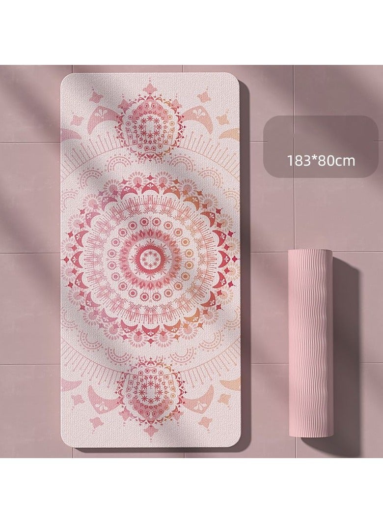 EBMINI Thick Anti Slip Home Fitness Yoga Mat 