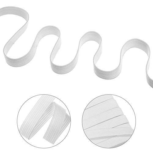 Shappy Elastic Band for Sewing Knit Elastic Band (1/2 Inch X 22 Yards,White) - Image 5