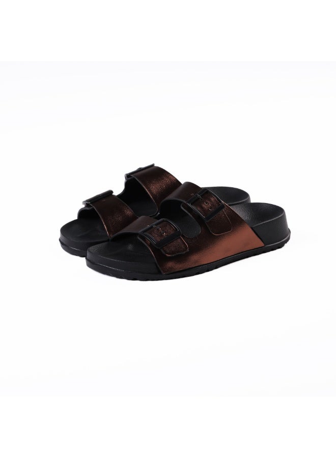 Galaxy X Buckle Slipper For Women
