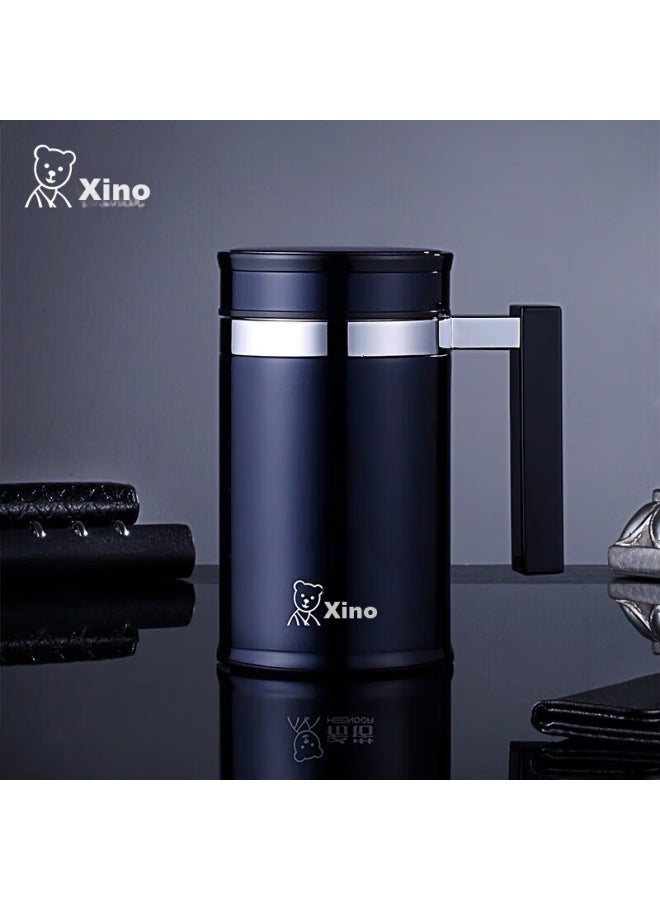 Heenoor Xino Insulated Mug For Men, Large Capacity, High-end, Business Office Stainless Steel Cup With Handle, Filtered Water Bottle Xn-7621 - Image 1