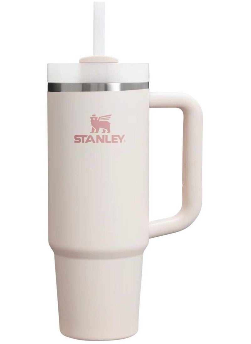 Stanley - Quencher Stainless Steel Vacuum Insulated Tumbler with Lid and Straw for Water, Iced Tea or Coffee, Smoothie and More, 40 oz - Image 1