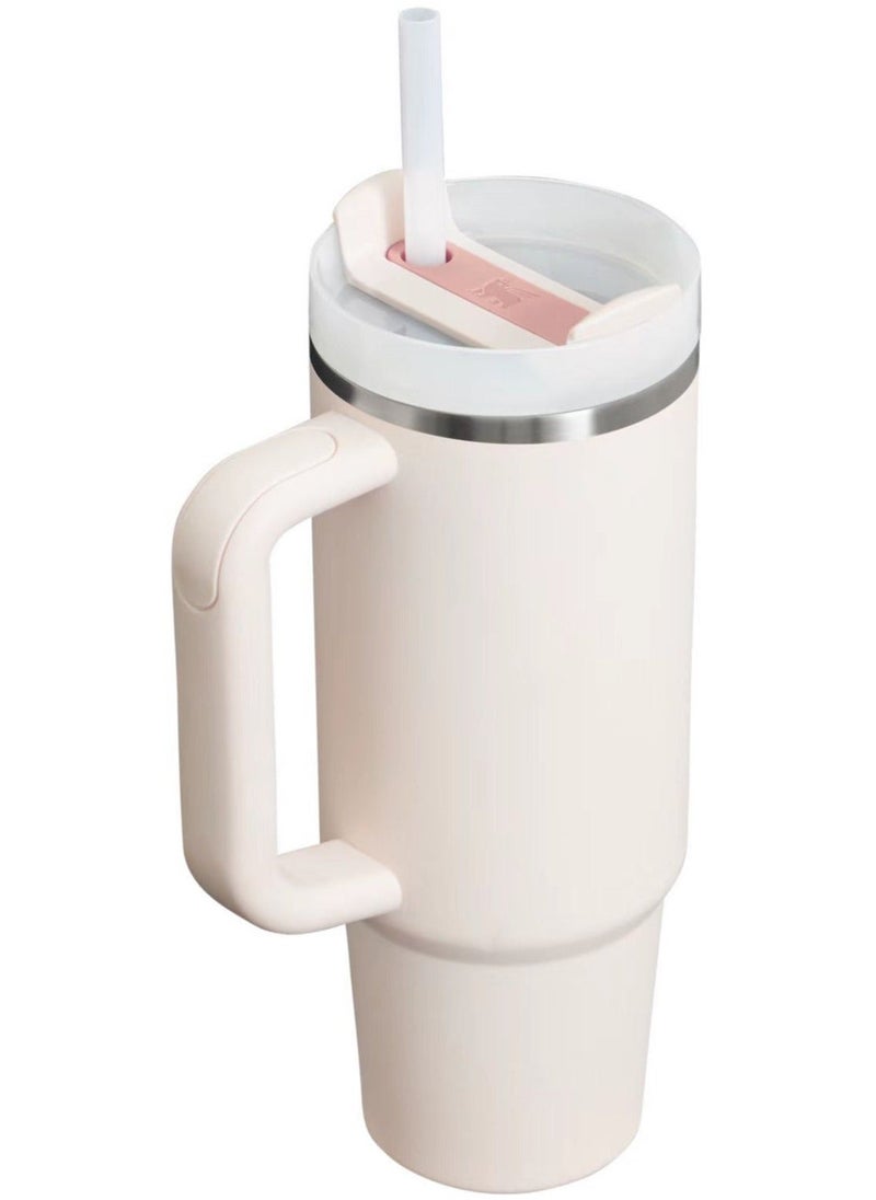 Stanley - Quencher Stainless Steel Vacuum Insulated Tumbler with Lid and Straw for Water, Iced Tea or Coffee, Smoothie and More, 40 oz - Image 1