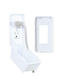 EUDEMON Baby Safety Electrical Outlet Cover Box Childproof Large Plug Cover for Babyproofing Outlets Easy to Install & Use (1 Pack,White) - pzsku/ZDD87FAA1532BB8A4FCD1Z/45/_/1736571227/58caf0f6-10d1-4034-a38b-b8ddaa372709