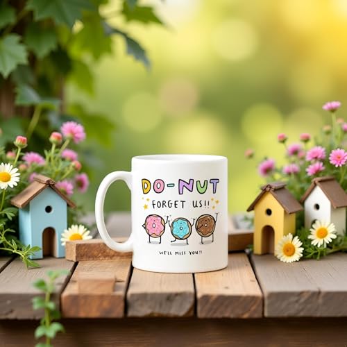 DAYS Do-nut Forget Us Mug Leaving Job Bon Voyage Funny New Job Gift, Retirement Gift Best Friend Forever Friendship Bestie Gifts, Best Friend Birthday - Image 5