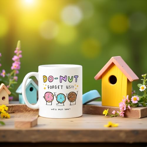 DAYS Do-nut Forget Us Mug Leaving Job Bon Voyage Funny New Job Gift, Retirement Gift Best Friend Forever Friendship Bestie Gifts, Best Friend Birthday - Image 4