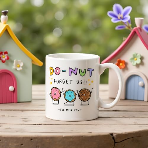 DAYS Do-nut Forget Us Mug Leaving Job Bon Voyage Funny New Job Gift, Retirement Gift Best Friend Forever Friendship Bestie Gifts, Best Friend Birthday - Image 2