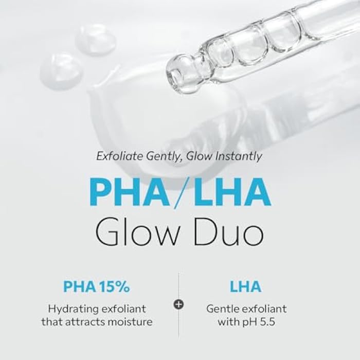 TIRTIR PHA 15% Exfoliating Serum - Hydrating Water Peeling for Smooth, Radiant Skin - Gentle PHA & LHA Formula for Sensitive Skin - Image 4