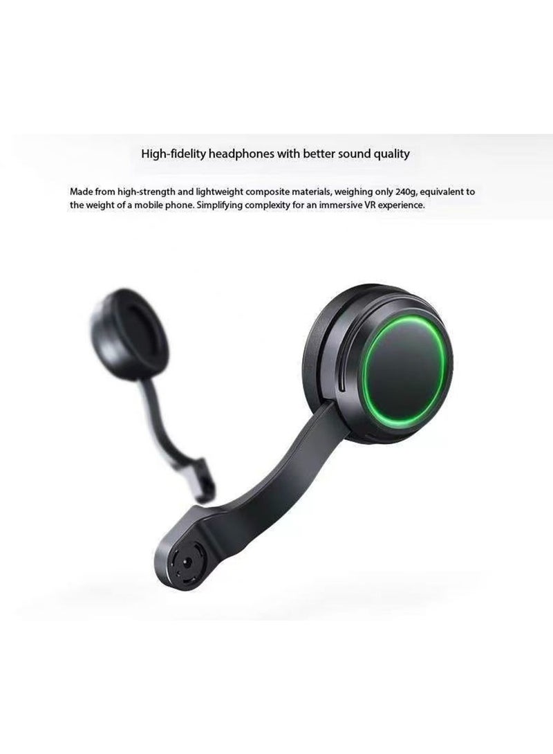 general Classic VR Goggles VR SHINECON 3D Virtual Reality Glasses+ Controller Bluetooth Headset Version VR Glasses for TV, Movies & Video Games Compatible with iOS & Android Smartphone Within 5.5-7.2 inch Screen Phone Eye Protected Soft & Comfortable Adjustable Distance IMAX Giant Screen/Optical Lenses/Panoramic Roaming/ Immersive Games - Image 3