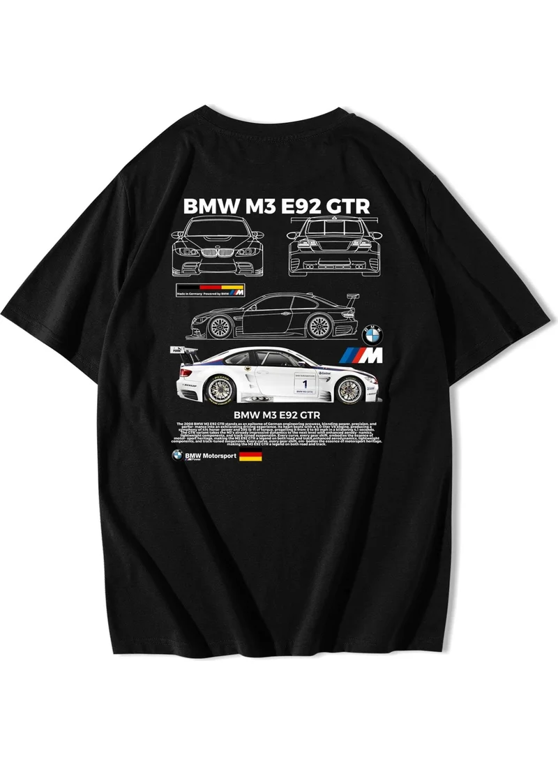 بي ار زد كولكشن Oversize Bmw M3 E92 Gtr T-Shirt