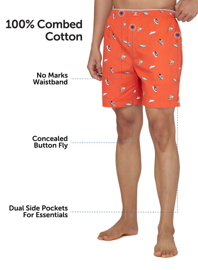 XYXX IntelliEaze Super Combed Cotton Boxer Shorts for mens Pack of 2  - Image 5
