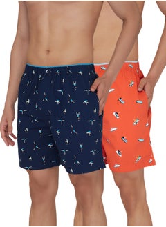 XYXX IntelliEaze Super Combed Cotton Boxer Shorts for mens Pack of 2  - Image 1