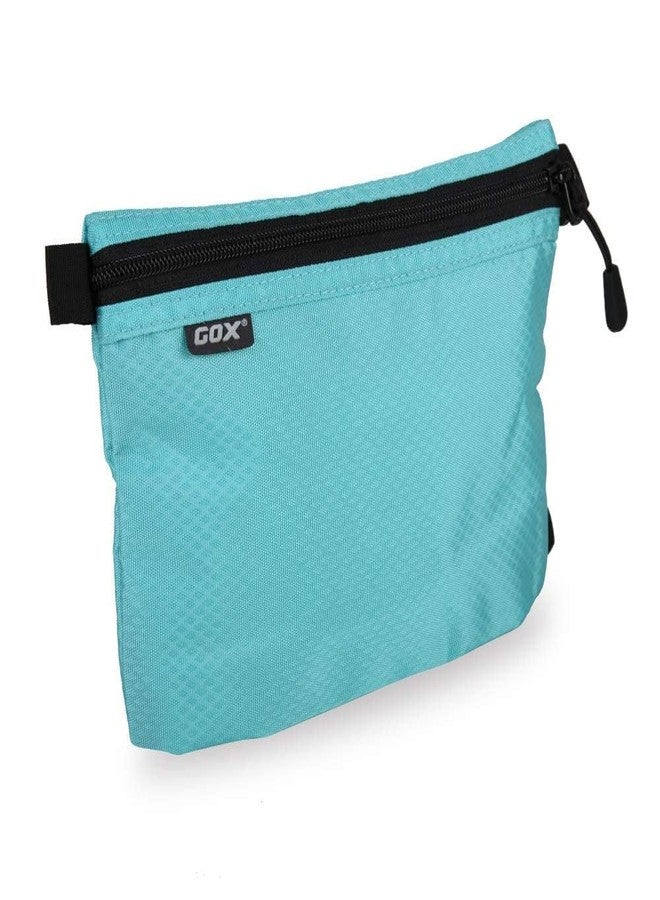 GOX Small Toiletry Bag for Men Bulk Cosmetic Bag Dopp Kit Carry On Zipper Pouch Organization Nylon Small Packing Sack Waterproof - Image 1