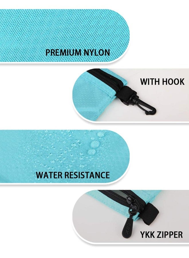 GOX Small Toiletry Bag for Men Bulk Cosmetic Bag Dopp Kit Carry On Zipper Pouch Organization Nylon Small Packing Sack Waterproof - Image 5