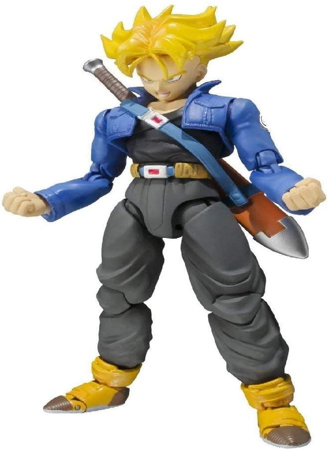 Bandai - Dragon Ball Z Super Saiyan Trunks S.H.Figuarts Premium Color Ver. Action Figure - Image 1