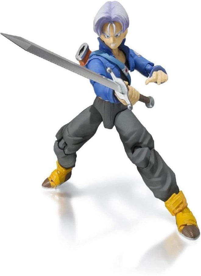 Bandai - Dragon Ball Z Super Saiyan Trunks S.H.Figuarts Premium Color Ver. Action Figure - Image 1