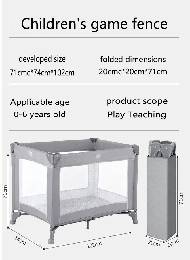 كادي ون محبس و سرير أطفال آمن و مريح مع حواجز شبكية للحفاظ على الأجواء الداخلية أكثر تهوية مصنوع من مواد آمنة لطفلك - Image 5