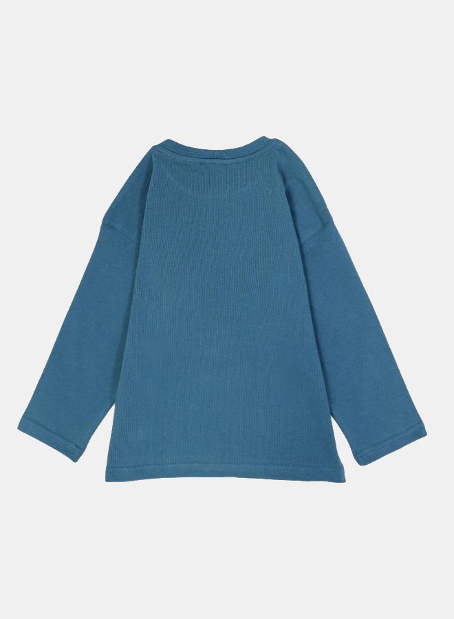 بمبيلو تيشيرت قطني للأولاد – تصميم "واو هذا المكان مليء بالدهشة" - Image 2