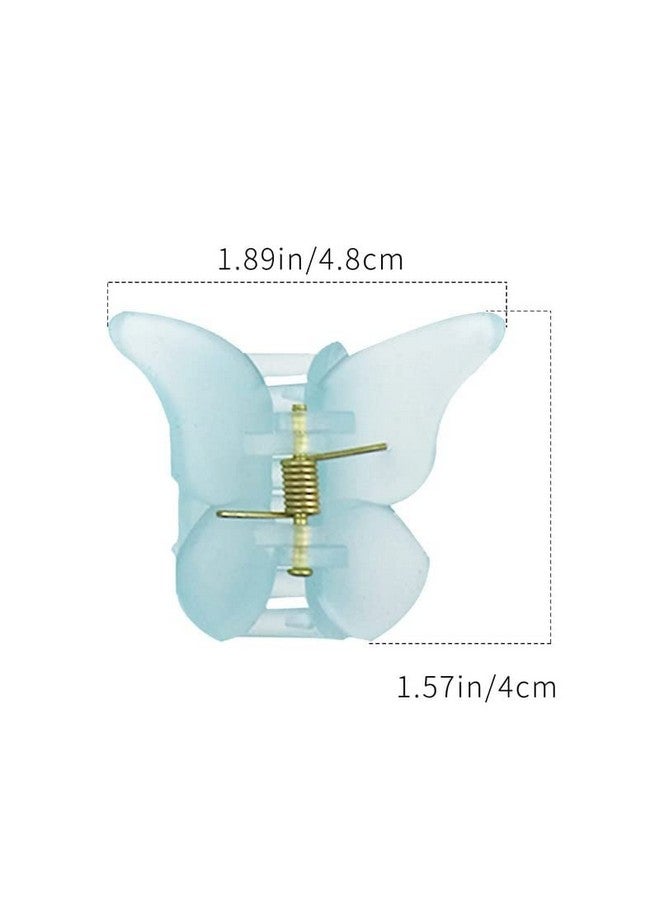 CHRONEX 6PCS Butterfly Hair Claw Clips Matte Butterfly Hair Clips Jaw Clips, Hair Extension, Hair Clips & Hair Claw for Womens & Girls - Image 2