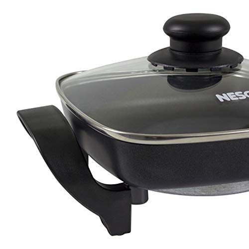 NESCO ES-08, Electric Skillet, Black, 8 inch, 800 watts - Image 3