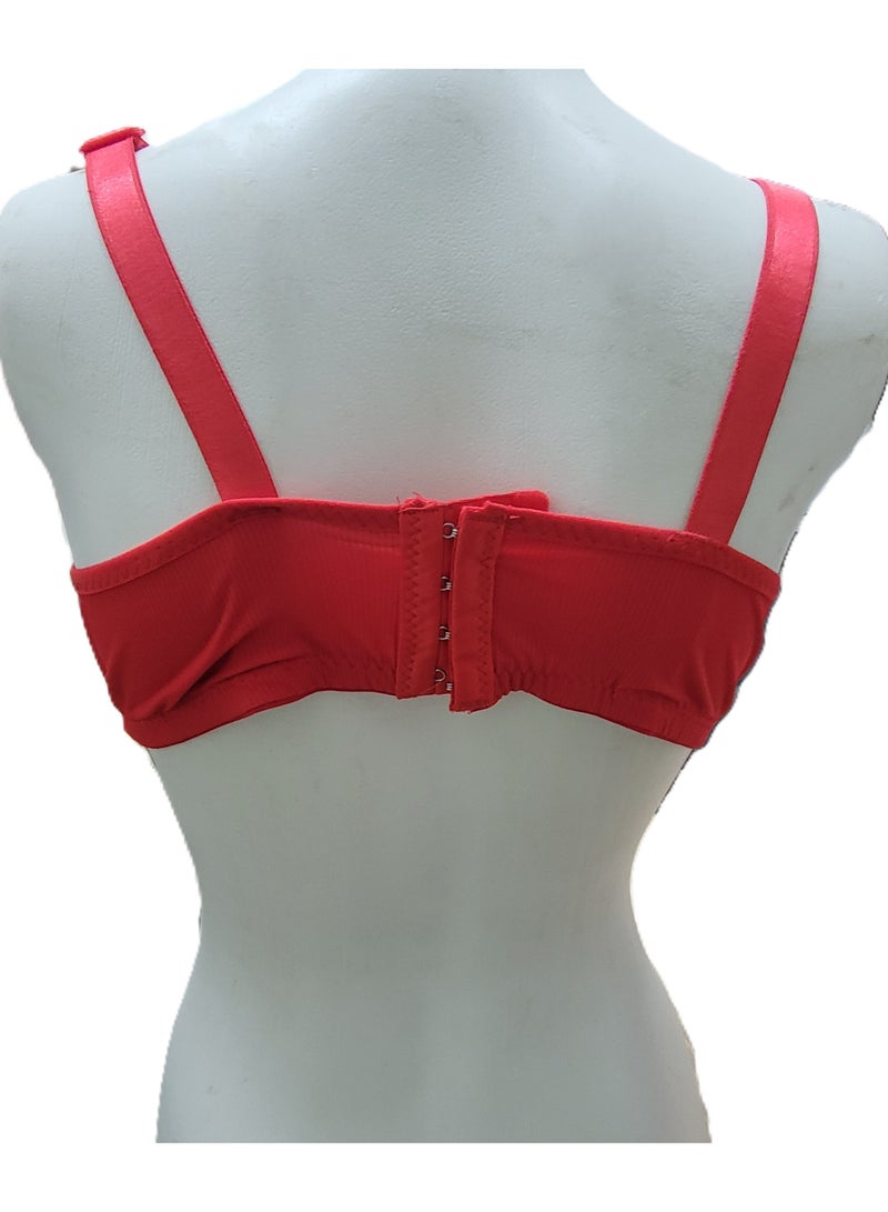 Women's Plus Size Comfortable and Supportive Wire-Free Bra - Premium Quality and Materials  - Image 4