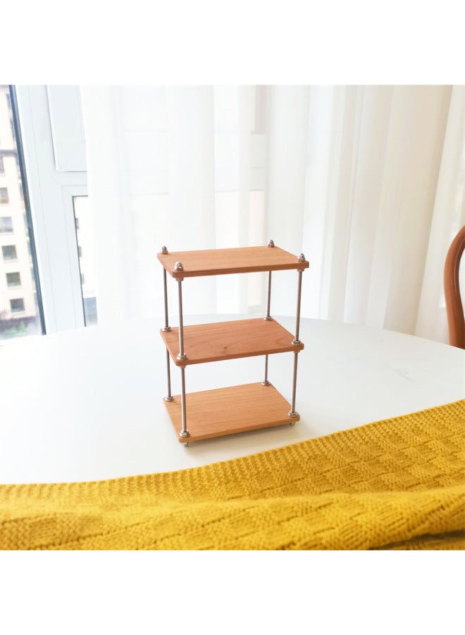 Multi-layer Storage Rack Storage Rack Bookshelf Silent Wind 6 Fen Baby House 0b11 Bjd Cotton Doll Cloth-Color:Style Five High 14.3cm Long 10cm - Image 1