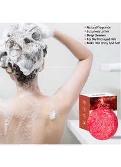 DBEAUTYM DBEAUTYM 8 Pack Shampoo Bar Gift Set,Natural Soap, Solid Dry Damaged Hair With Plant Essence Oil Helps Stop Loss and Promotes Healthy Growth, Travel Size Bulk Set  - Image 4
