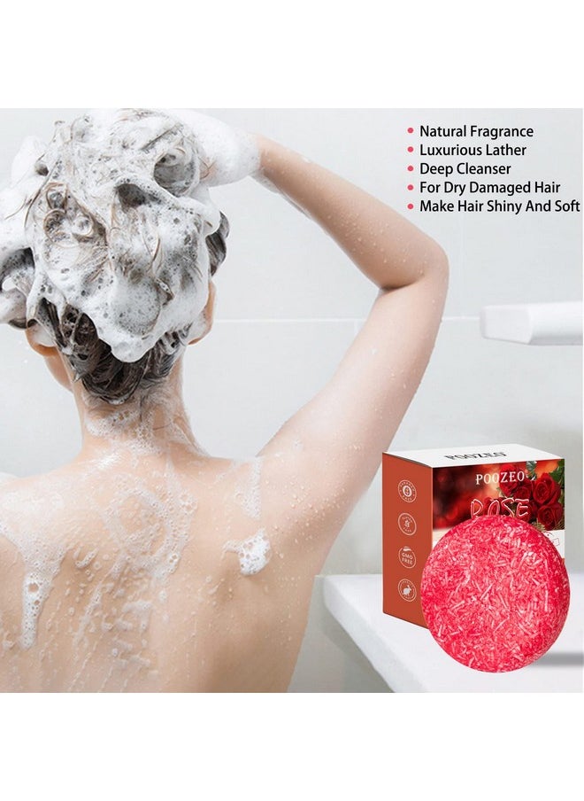 DBEAUTYM DBEAUTYM 8 Pack Shampoo Bar Gift Set,Natural Soap, Solid Dry Damaged Hair With Plant Essence Oil Helps Stop Loss and Promotes Healthy Growth, Travel Size Bulk Set  - Image 4