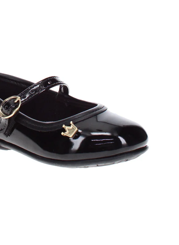 MOLEKINHA Molekinha Infant Girls Ballerinas Black | Made In Brazil