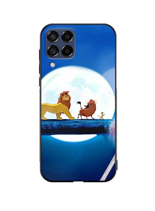 VR CREATIVE Protective Case Cover For Samsung Galaxy M53 Lion King Design Multicolour - Image 1