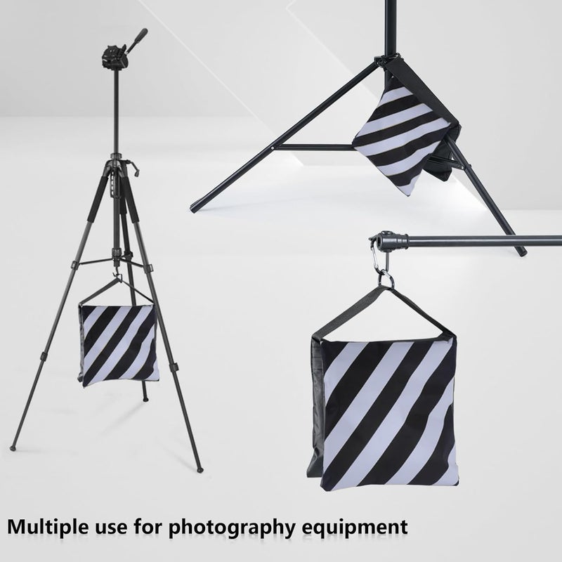 AbcCanopy Photography Sandbag for Video Stand, Heavy Duty Weight Bags for Light Tripod, Camping Chair, 4 Packs (Grey) - Image 5