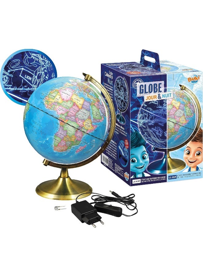 BUKI Day and Night Globe (20 x 20 x 32.5 cm) - Image 2