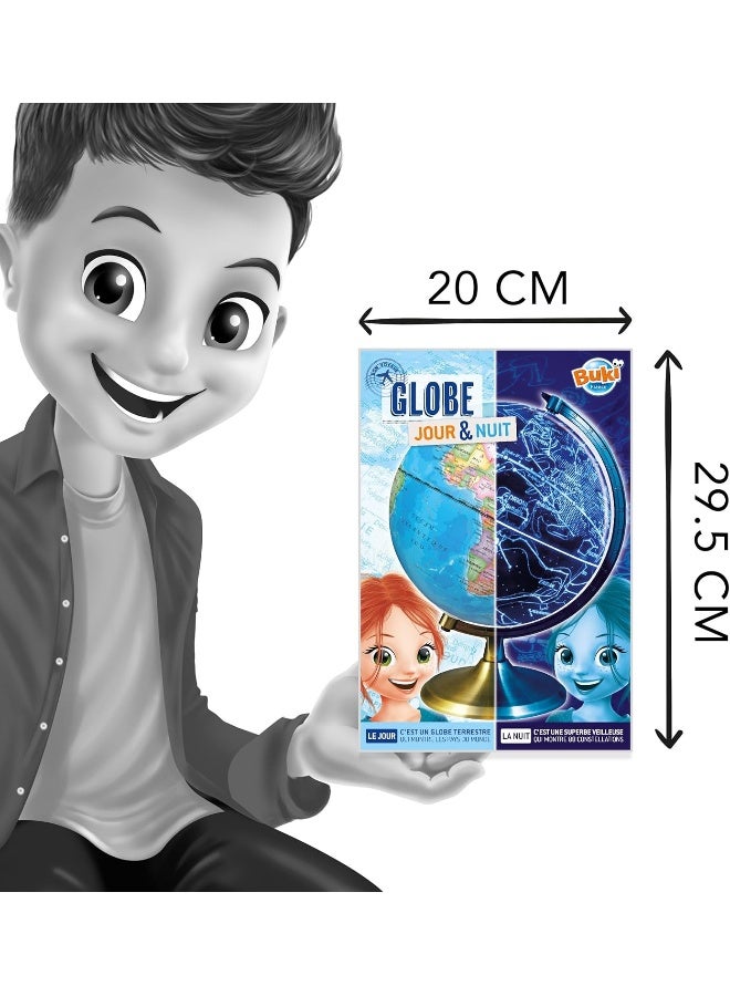 BUKI Day and Night Globe (20 x 20 x 32.5 cm) - Image 4