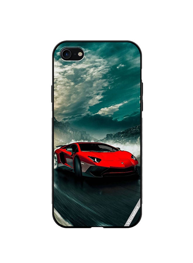 VR CREATIVE Protective Case Cover For Apple iPhone 7/8/SE 2020 Lambo1 Design Multicolour - Image 1