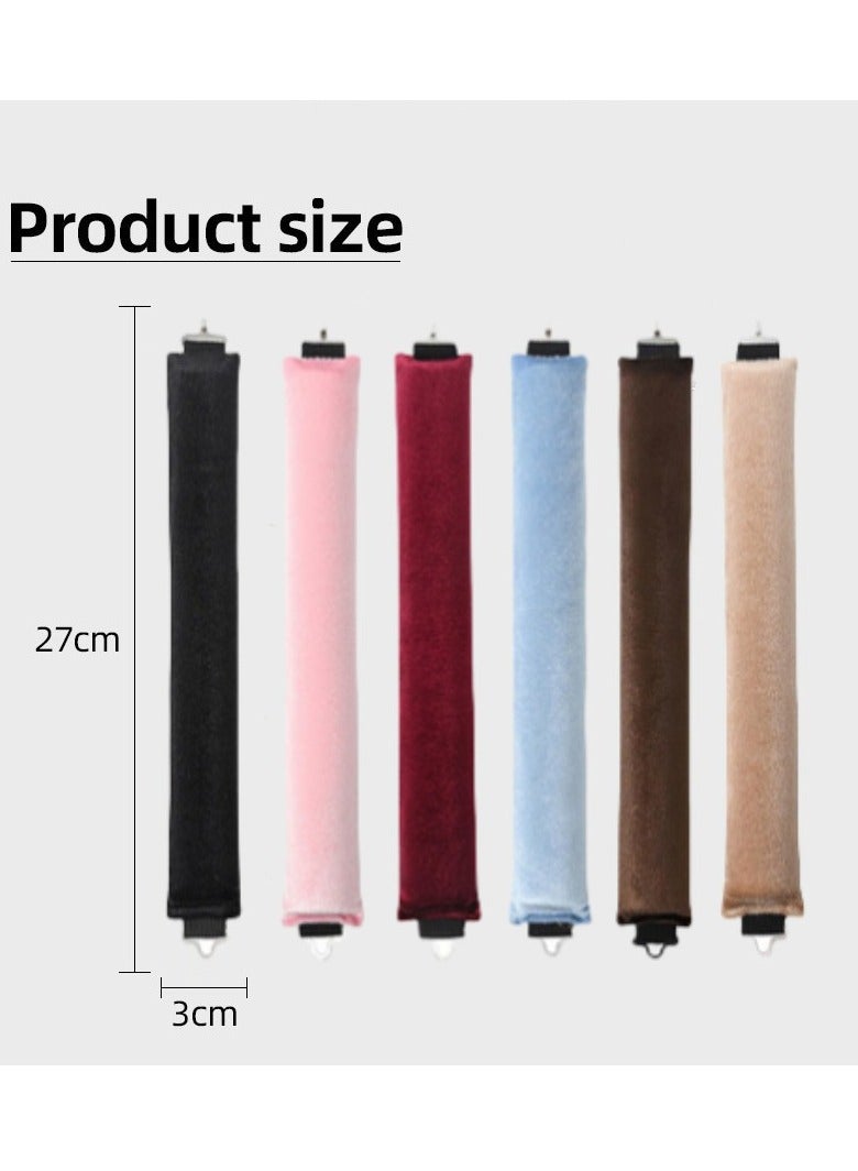 RedMapleTEK Heatless Hair Curler, Flexi Rods with Hook, No Heat Curlers for All Hair Types, Overnight Heatless Curls for Blowout Hair （Coffee) - Image 2