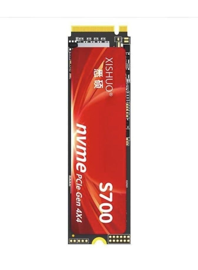 XISHUO Sam S700 512GB NVMe M.2 2280 SSD – PCIe Internal Solid State Drive for Laptop  Desktop PC - Image 1