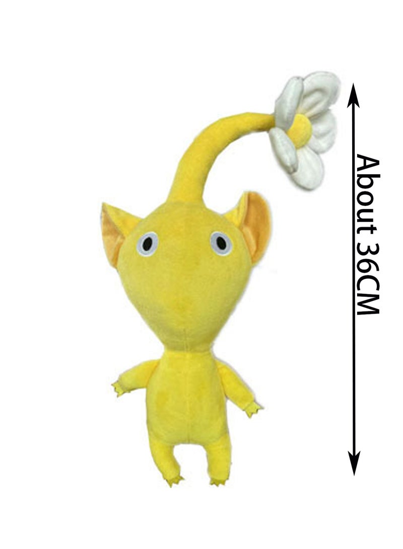 36cm Pikmin Yellow Plush Toy Plush Ice Pikmin All Star Doll Cartoon Children Plush Doll Suitable For Boys Girls Gift - Image 2