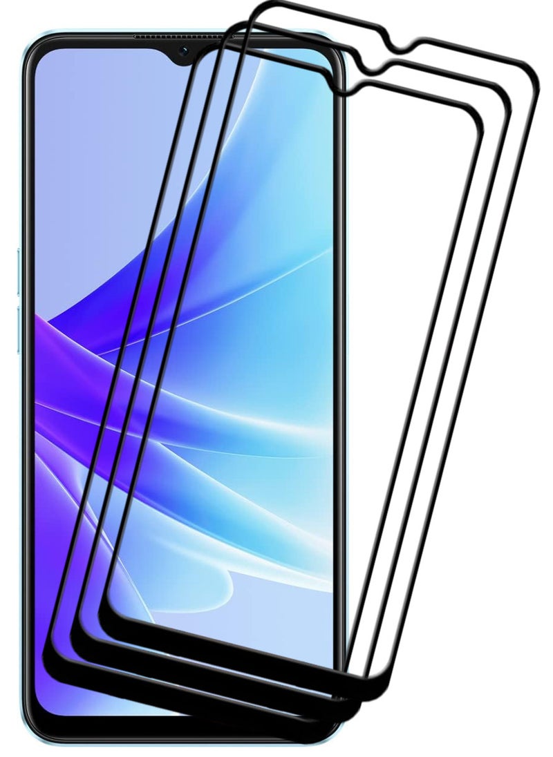 ACLIX 3 Pieces Antistatic ESD Dustproof Premium Quality High Definition Tempered Glass Screen Protector Designed For Oppo A77 4G - Image 1