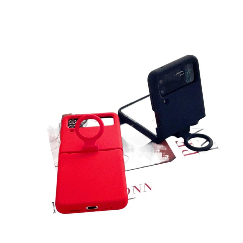 Protective Case | Pink TPU | Shockproof Cover for Samsung Galaxy Z Flip 4 | Drop Protection - Image 4