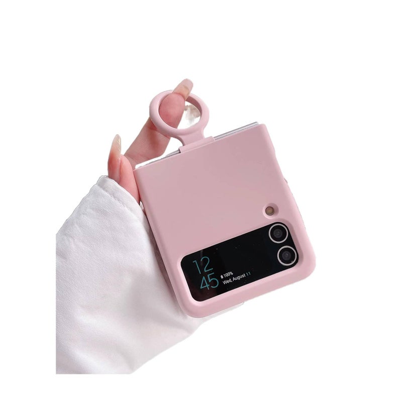 Protective Case | Pink TPU | Shockproof Cover for Samsung Galaxy Z Flip 4 | Drop Protection - Image 1
