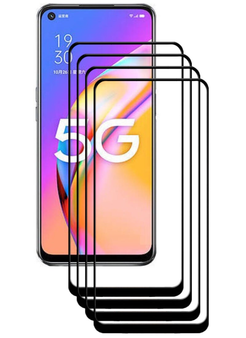 أكاليكس 4 قطع، حماية شاشة،  لهاتف اوبو  A93 5G، جودة ممتازة. - Image 1