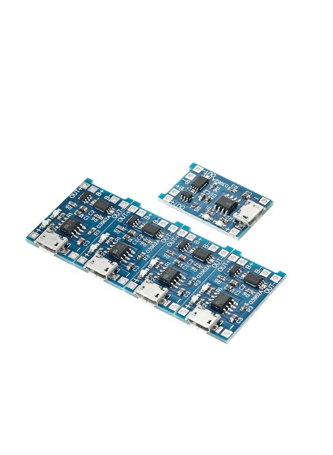 5-Piece Protection Circuit Board Charger Module TP4056 USB  - Image 1