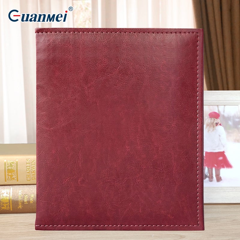 Guangmei Manufacturer S High-End Pu Leather A4 Document Folders, File Folders, Music Scores, Award Certificates, And Certificate Storage Albums - Image 1